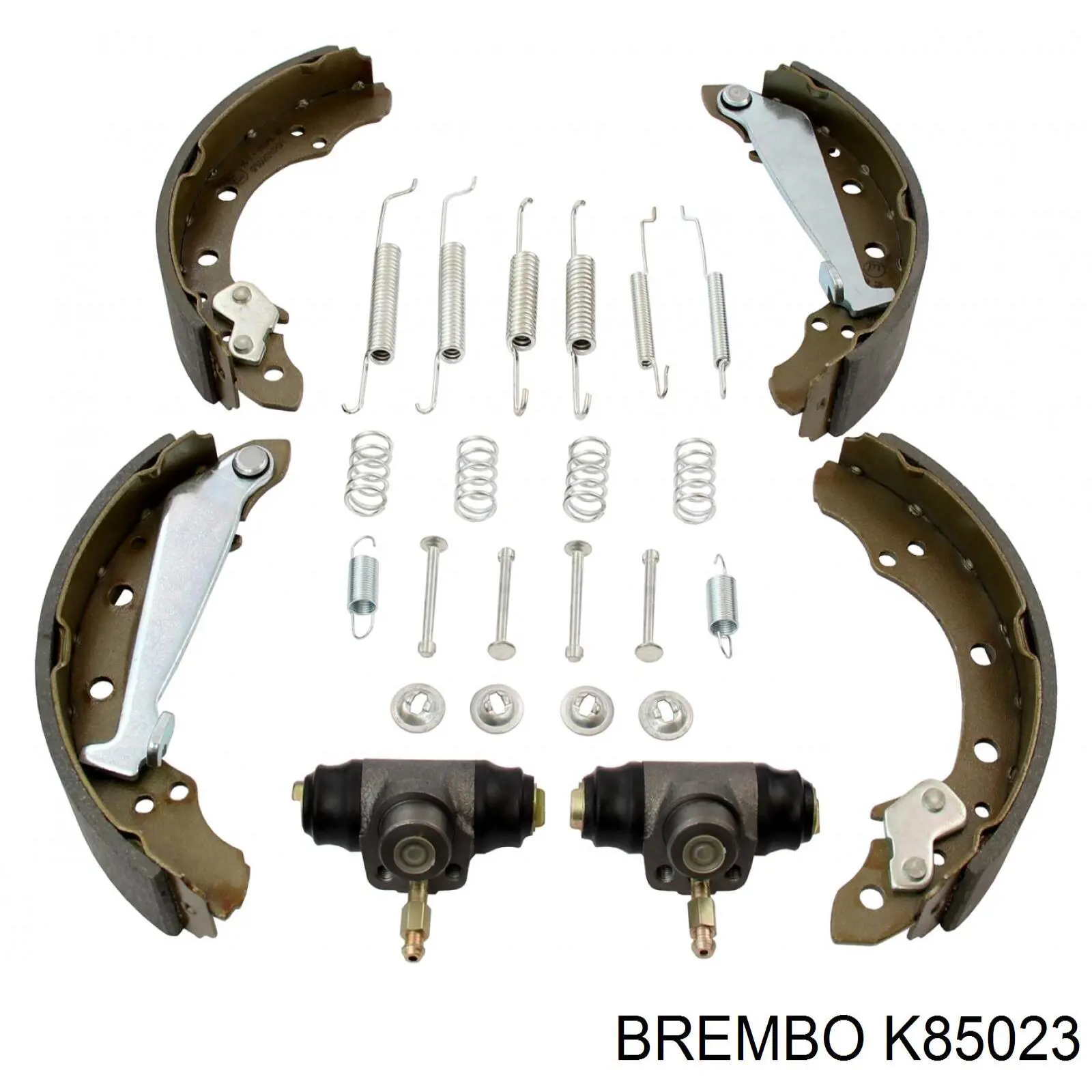 Купити K85023 Brembo Колодки гальмівні задні барабанні, в зборі з циліндруми, комплект