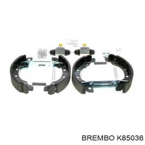 Колодки гальмові задні, барабанні KEG326 Samko