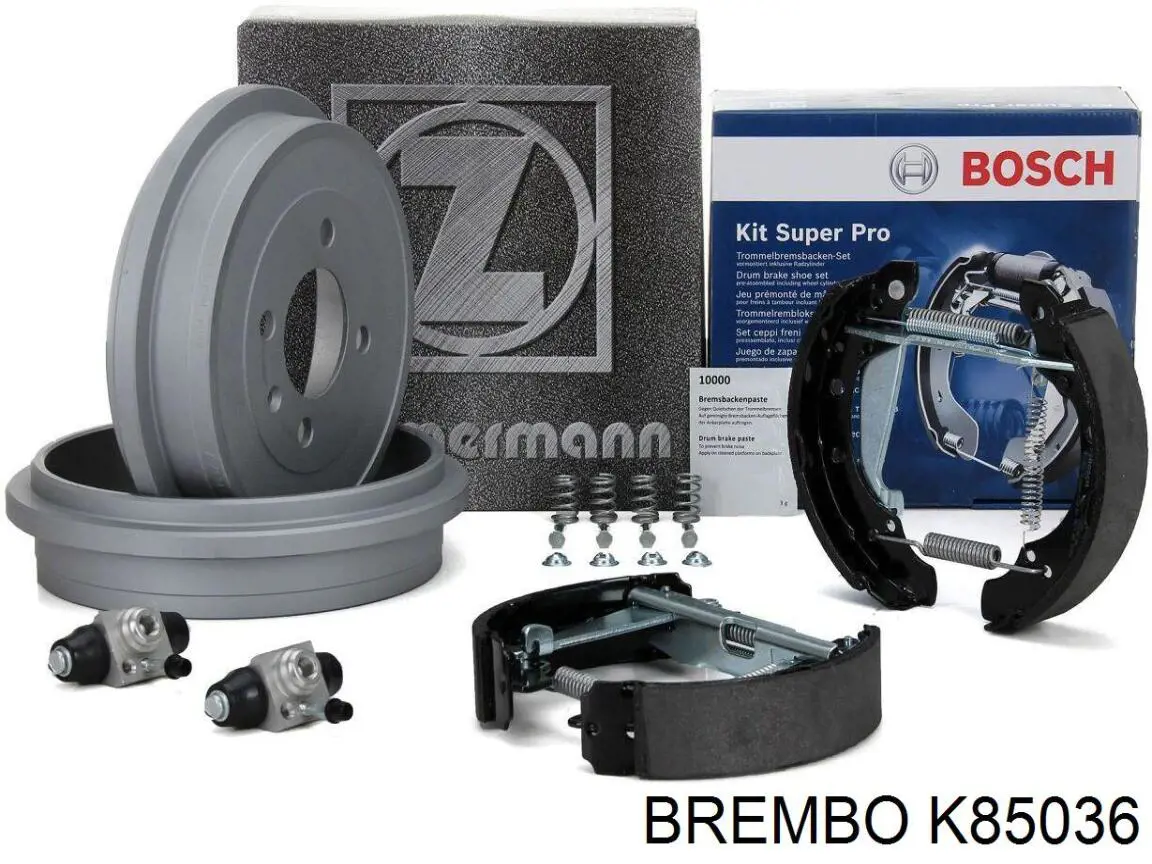 Гальма робочі задні ножні і гальмівні барабани Samko KEG326