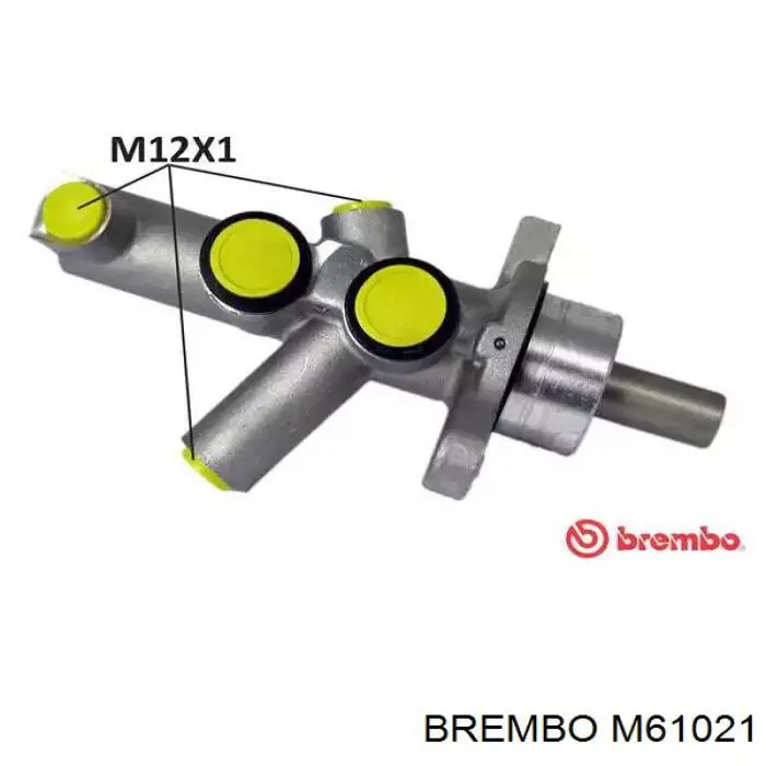 Купити M61021 Brembo Головний гальмівний циліндр