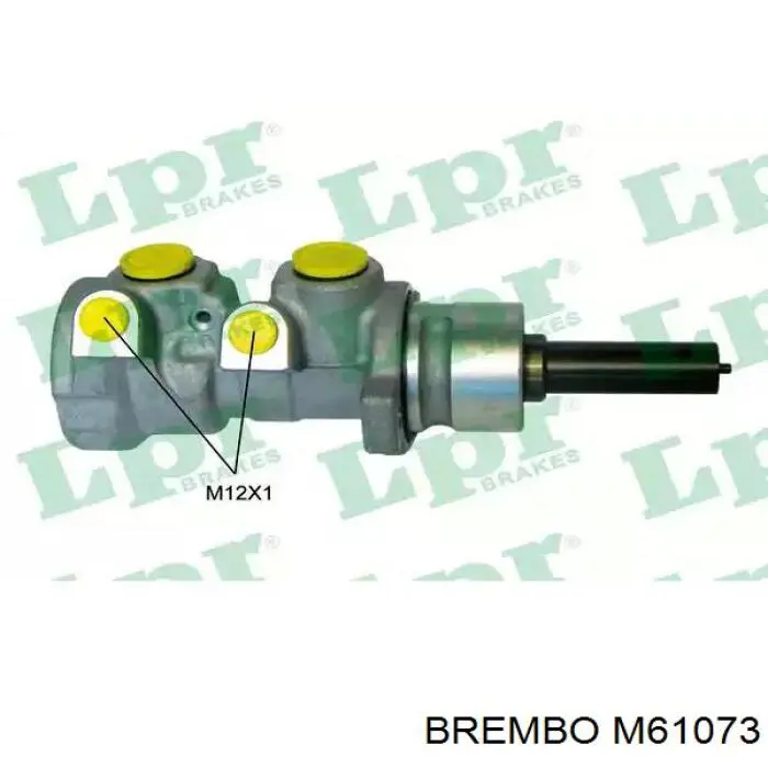 Циліндр головний гальма (Гідротормоз) Brembo M61073 ціна, від 70.63 USD