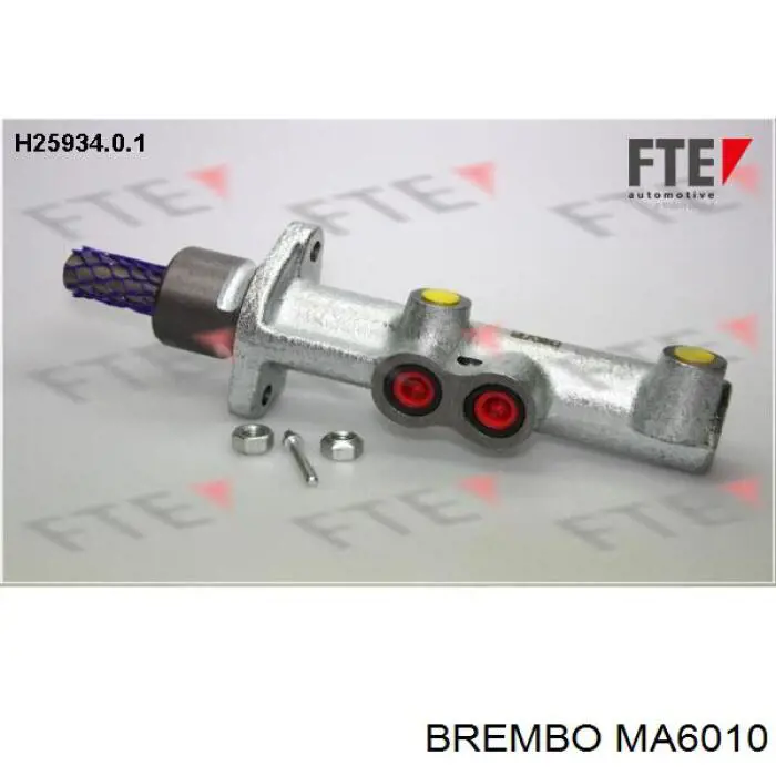 MA6010 Brembo циліндр гальмівний, головний