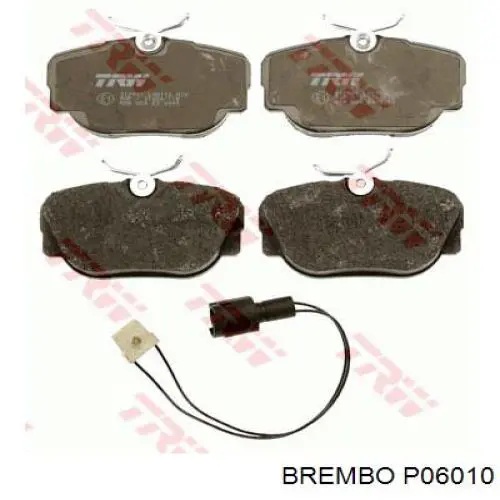 Передні тормозні колодки P06010 Brembo