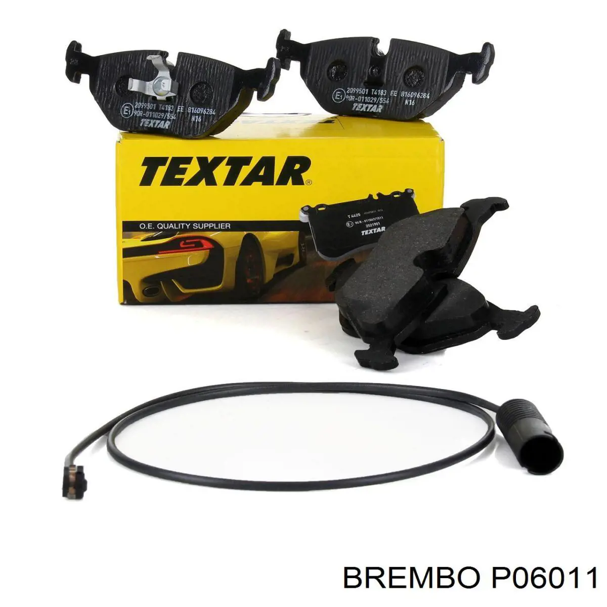 Купити P06011 Brembo Задні колодки