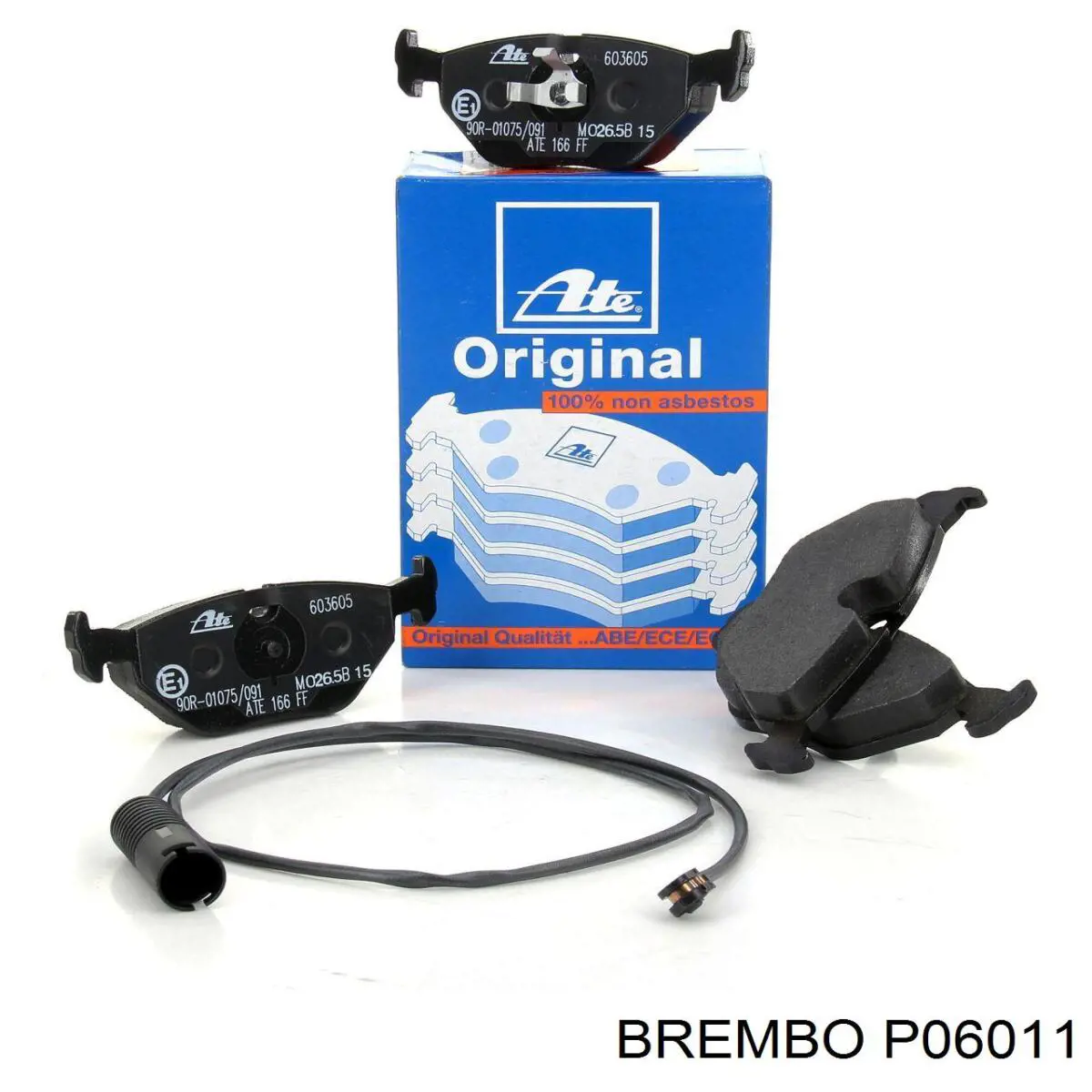 Задні дискові колодки Brembo P06011