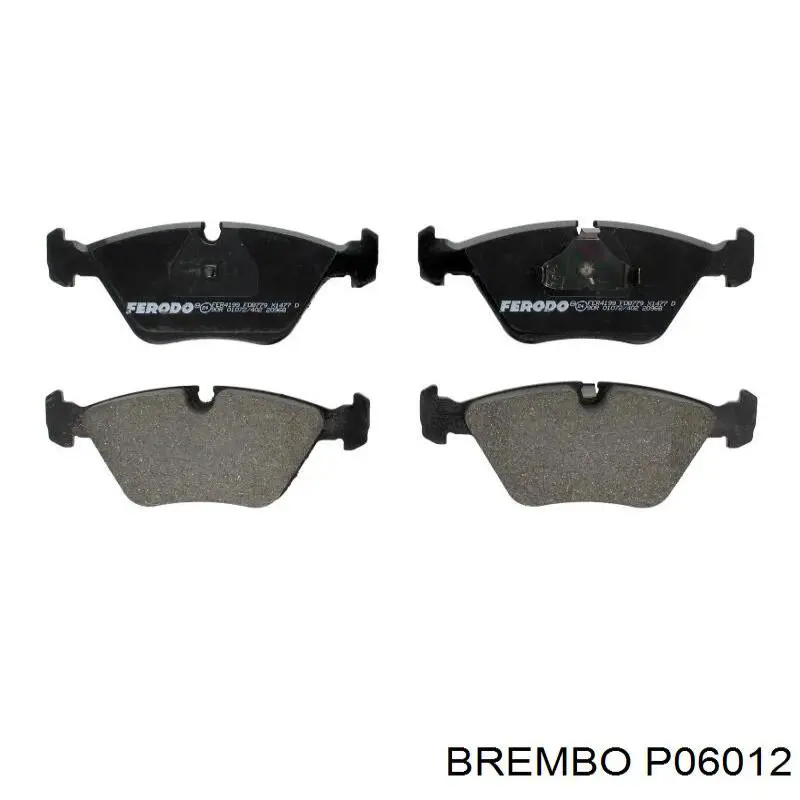Тормозні колодки Brembo P06012