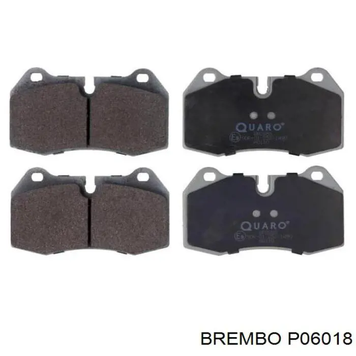 Купити P06018 Brembo Колодки гальмівні передні, дискові