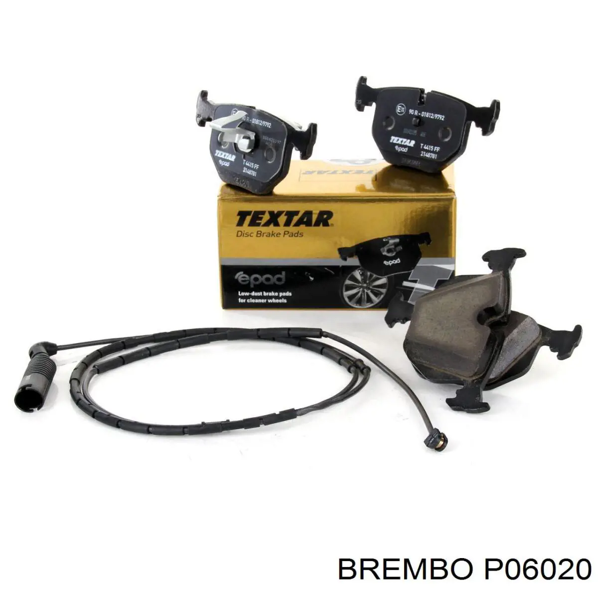 Купити P06020 Brembo Задні колодки