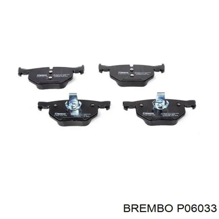 Купити P06033 Brembo Задні колодки