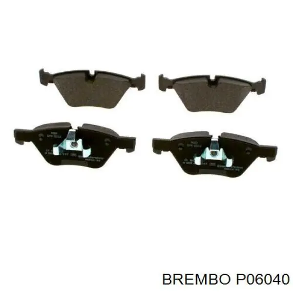 Гальмівні колодки Brembo P06040 ціна, від 63.73 USD