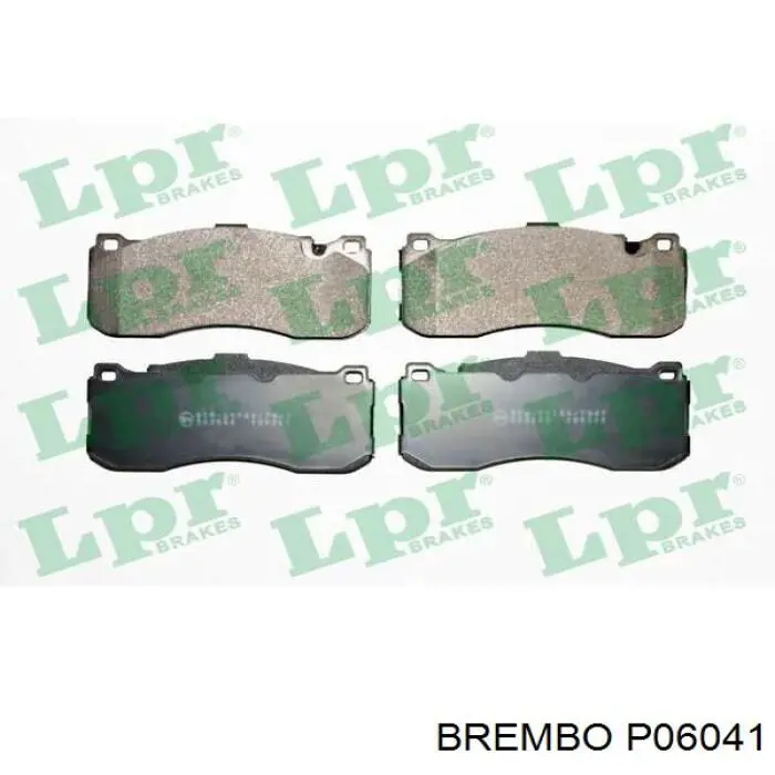 Купити P06041 Brembo Колодки гальмівні передні, дискові