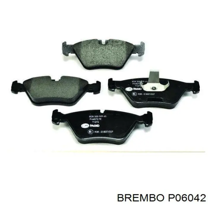 Тормозні колодки Brembo P06042