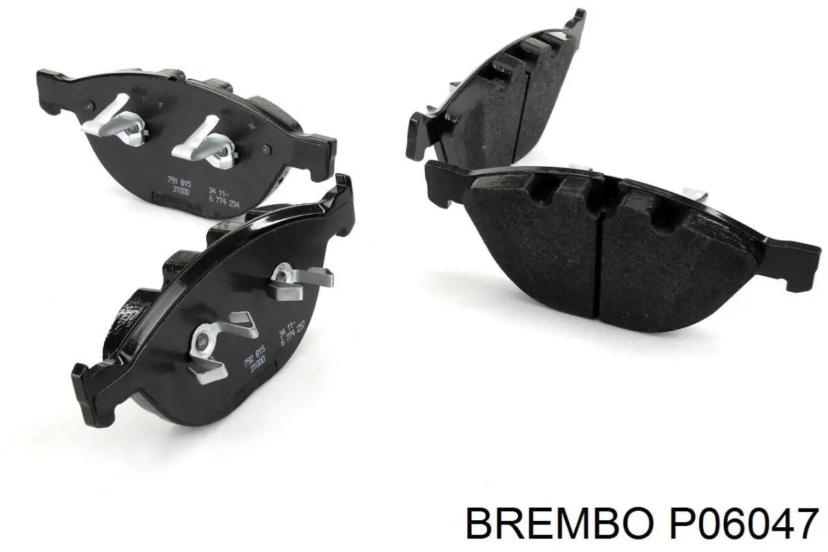 Гальмівні колодки Brembo P06047 ціна, від 74.47 USD