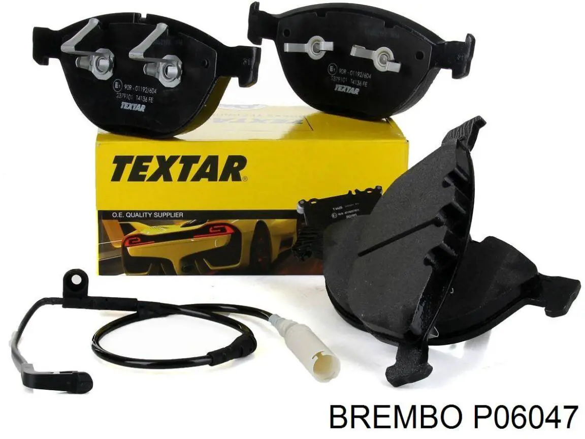 Купити P06047 Brembo Колодки гальмівні передні, дискові
