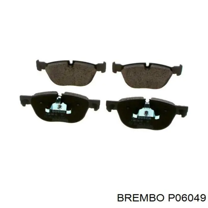 Купити P06049 Brembo Колодки гальмівні передні, дискові