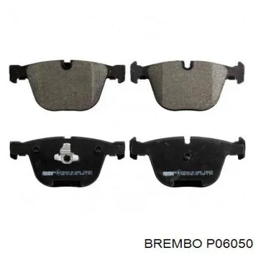 Задні гальмівні колодки P06050 Brembo