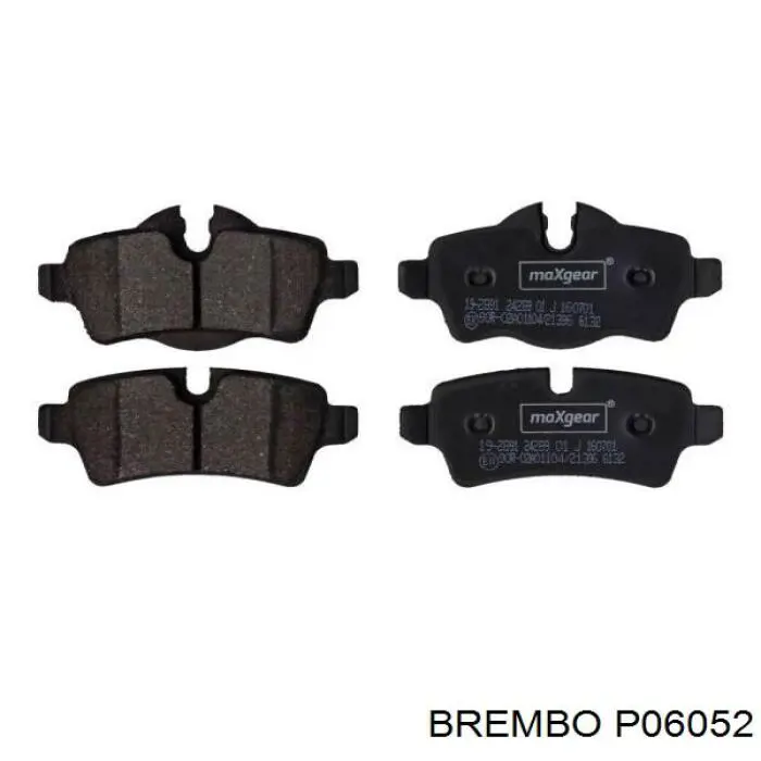 Купити P06052 Brembo Задні колодки