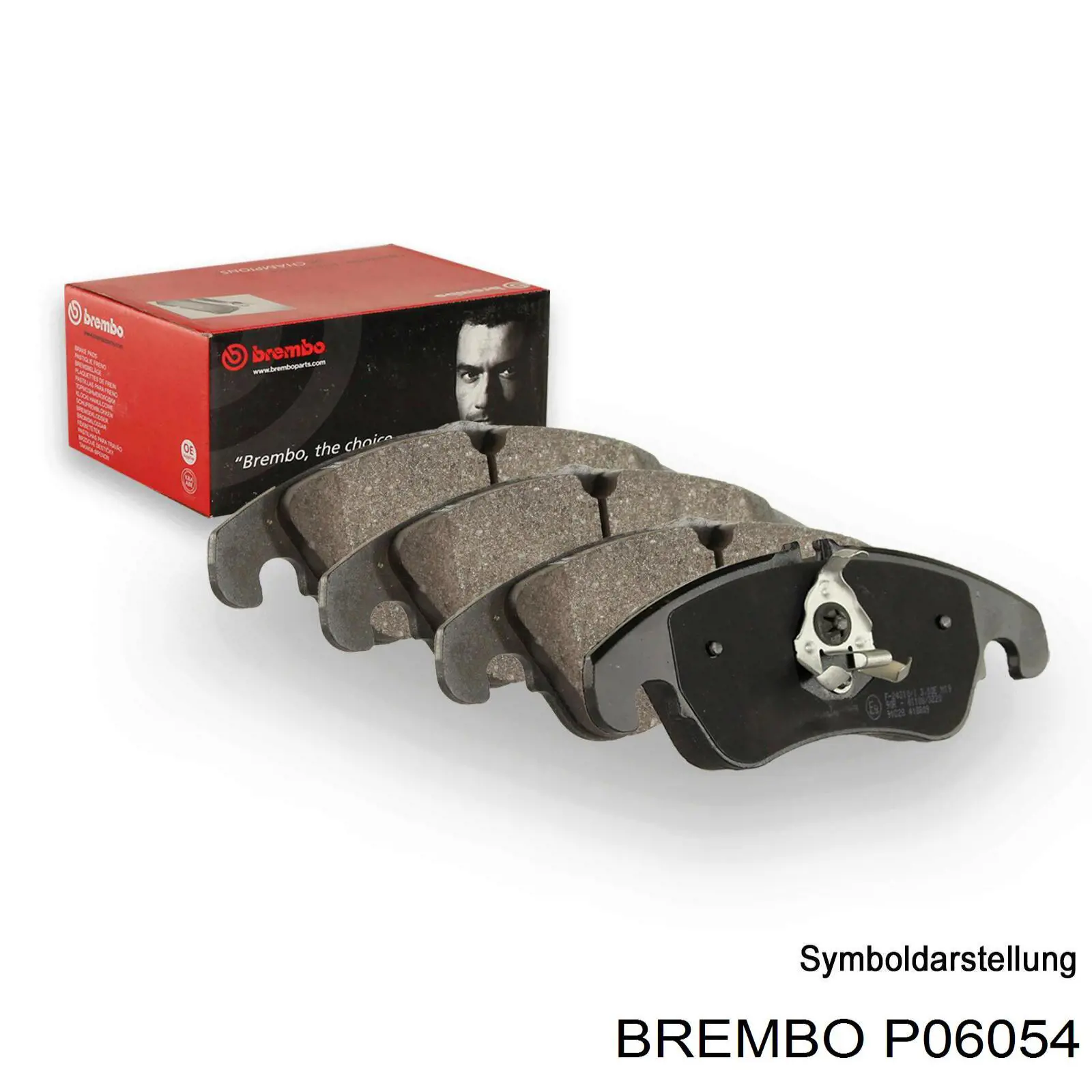 Купити P06054 Brembo Колодки гальмівні передні, дискові