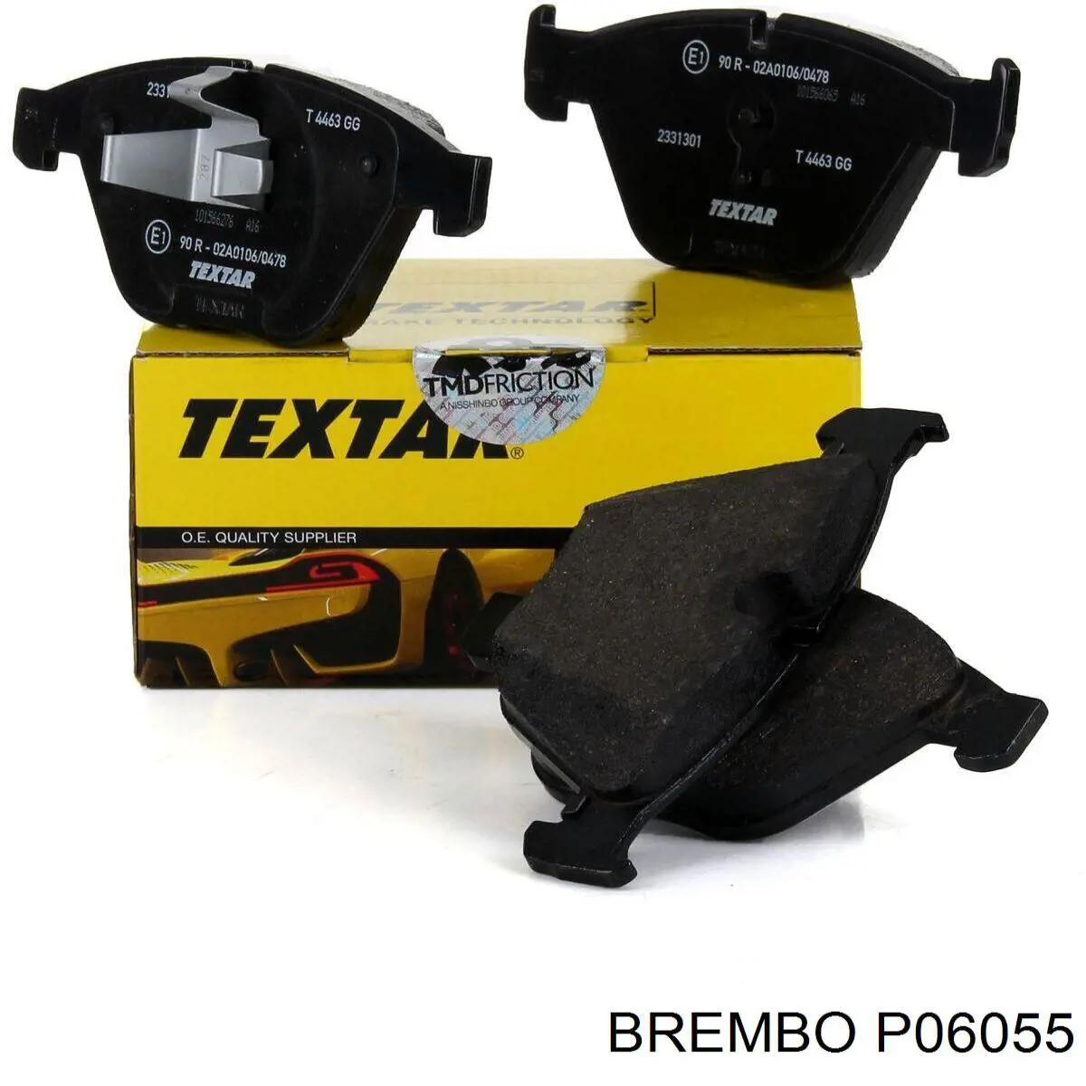 Передні тормозні колодки P06055 Brembo