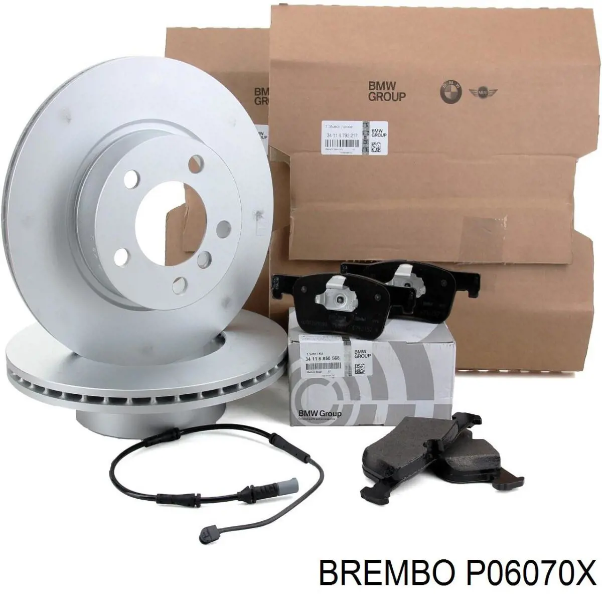 Тормозні колодки Brembo P06070X