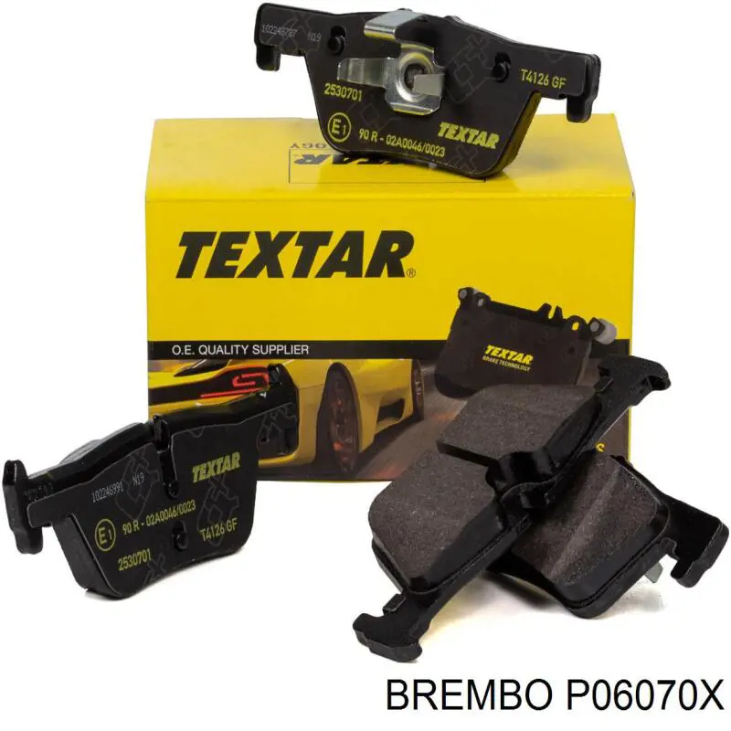 Тормозні колодки Brembo P06070X