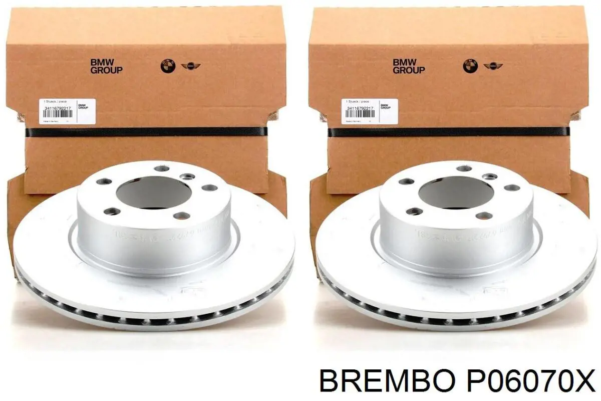 Купити P06070X Brembo Колодки гальмівні передні, дискові
