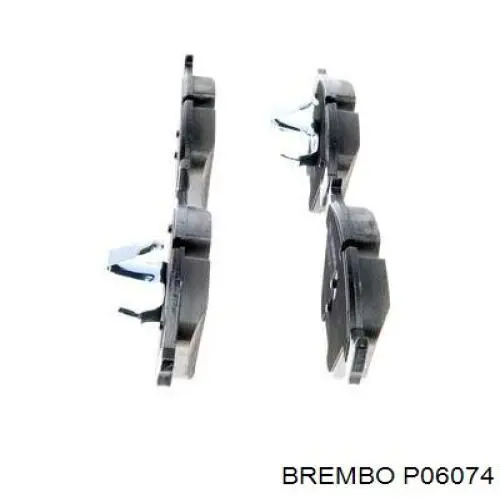 Купити P06074 Brembo Колодки гальмівні передні, дискові