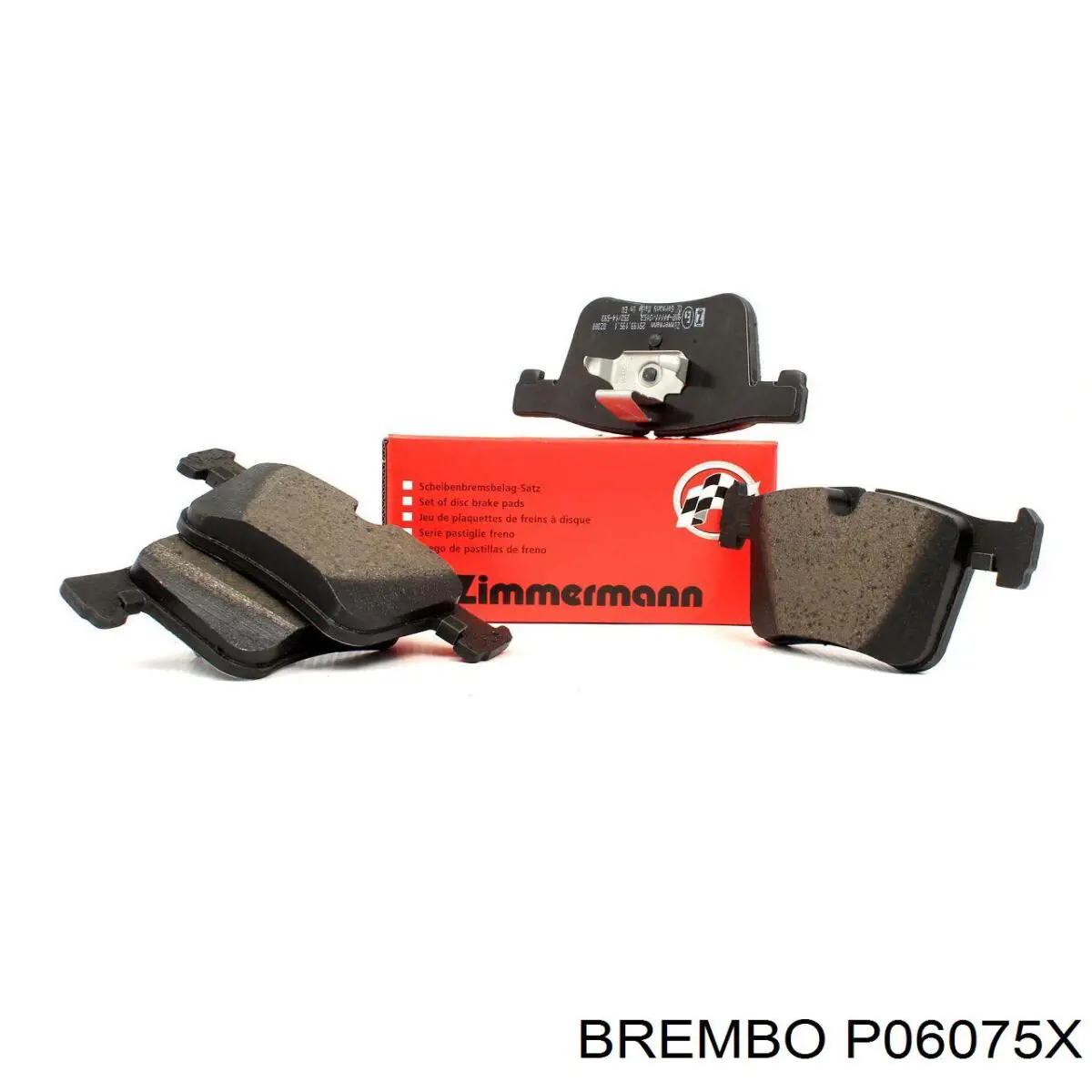 Купити P06075X Brembo Колодки гальмівні передні, дискові