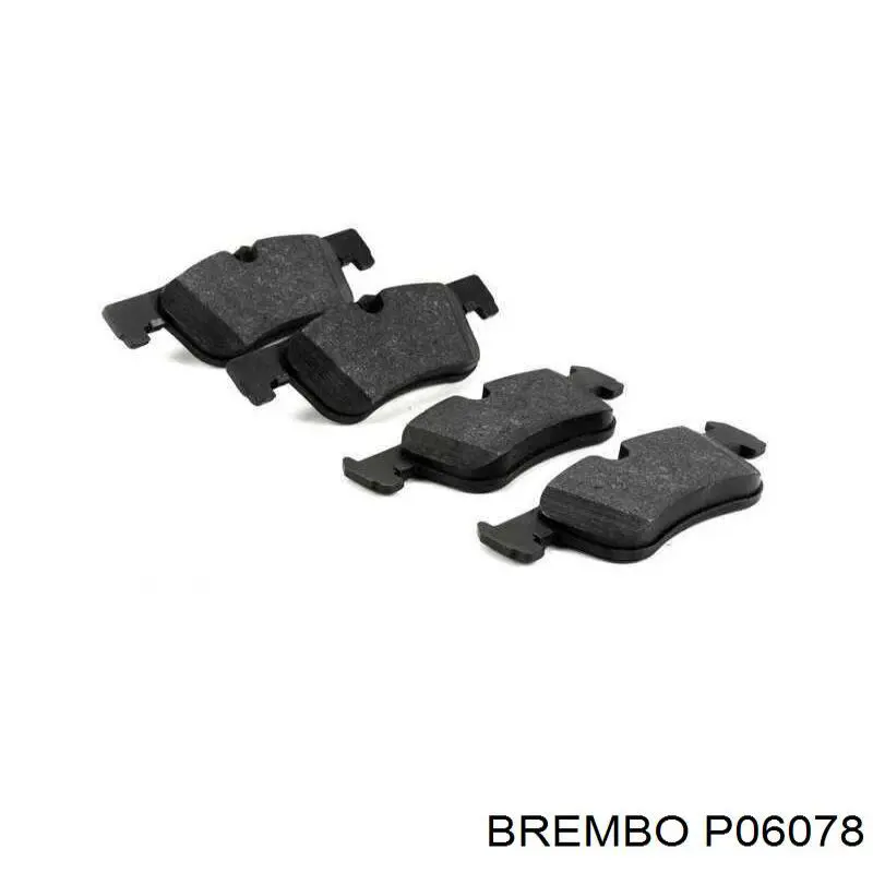 Купити P06078 Brembo Колодки гальмівні передні, дискові