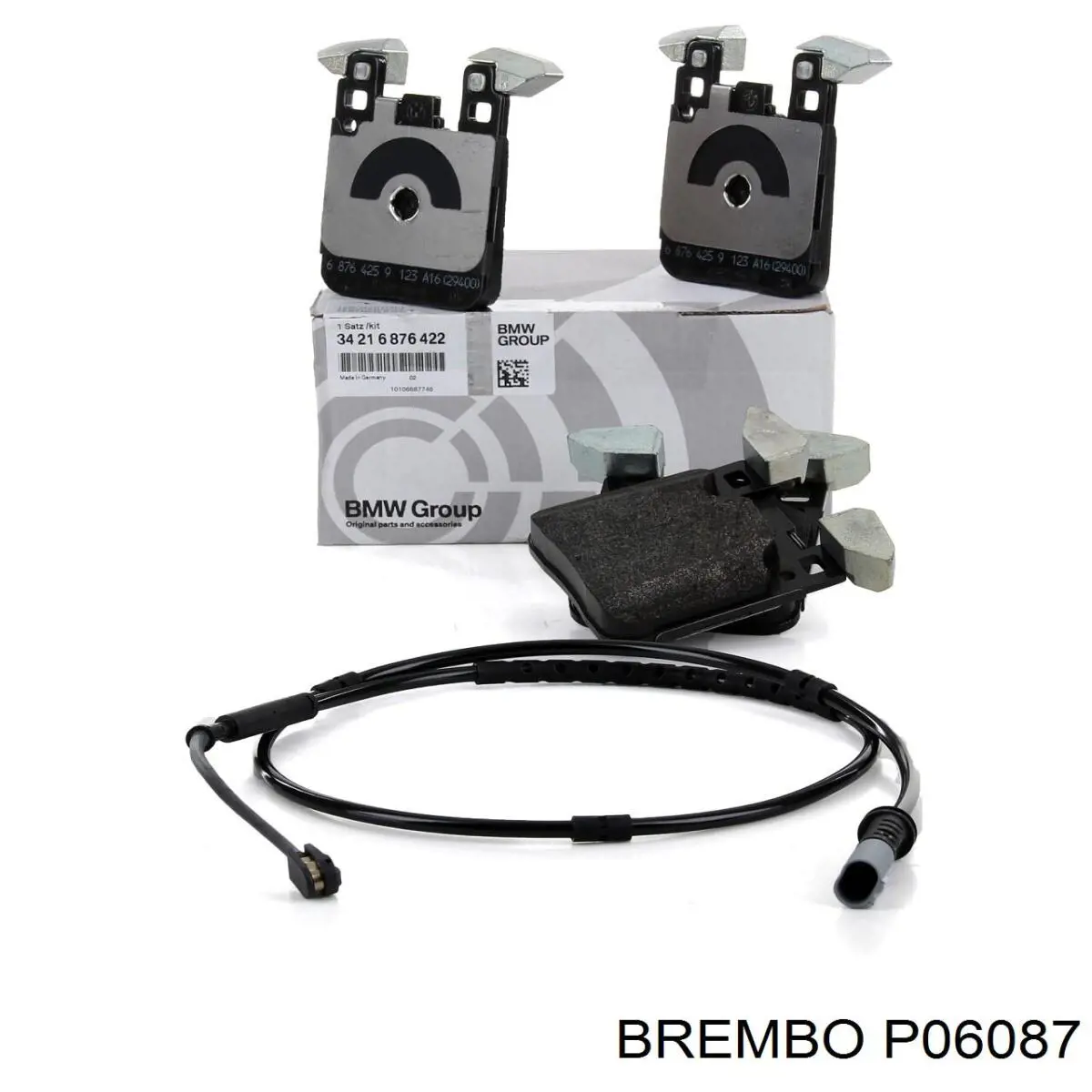 Купити P06087 Brembo Задні колодки