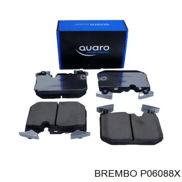 Купити P06088X Brembo Колодки гальмівні передні, дискові
