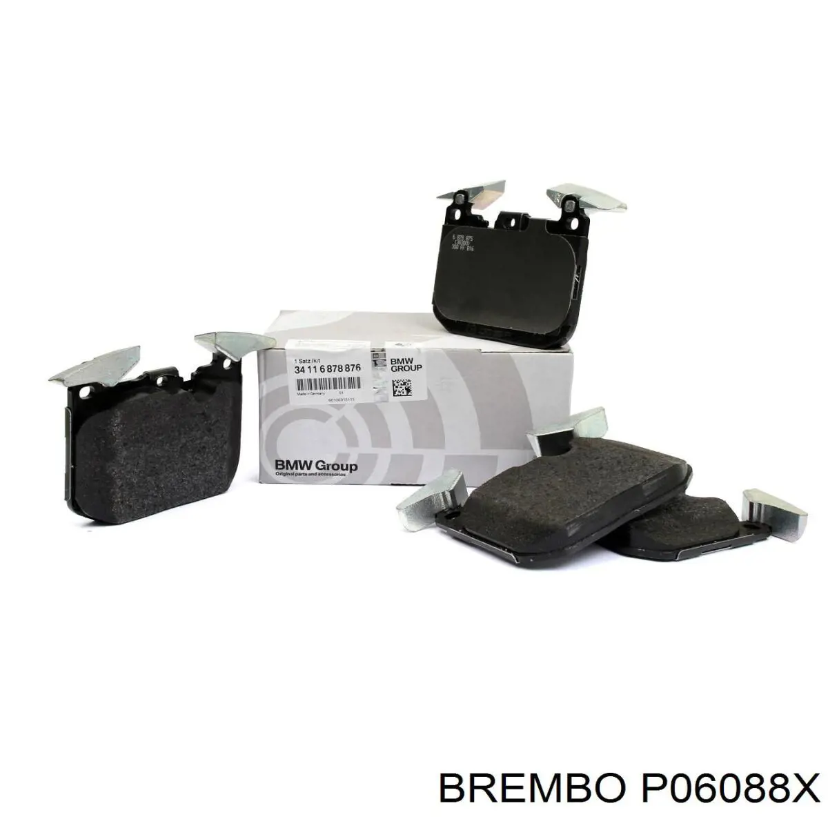 Гальмівні колодки Brembo P06088X ціна, від 84.50 USD