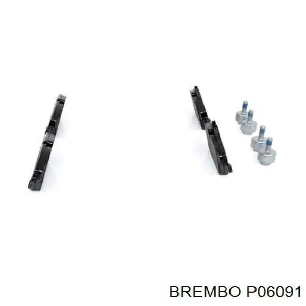 Купити P06091 Brembo Колодки гальмівні передні, дискові