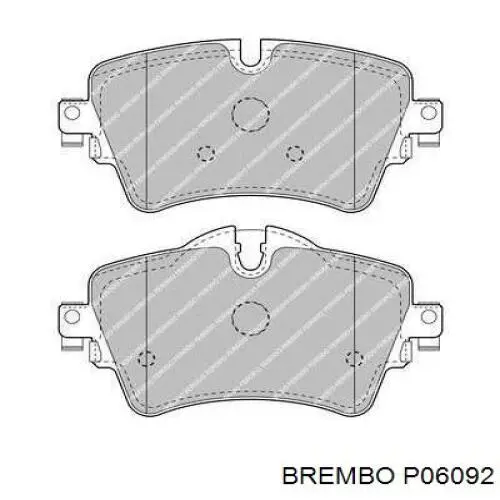 Тормозні колодки Brembo P06092