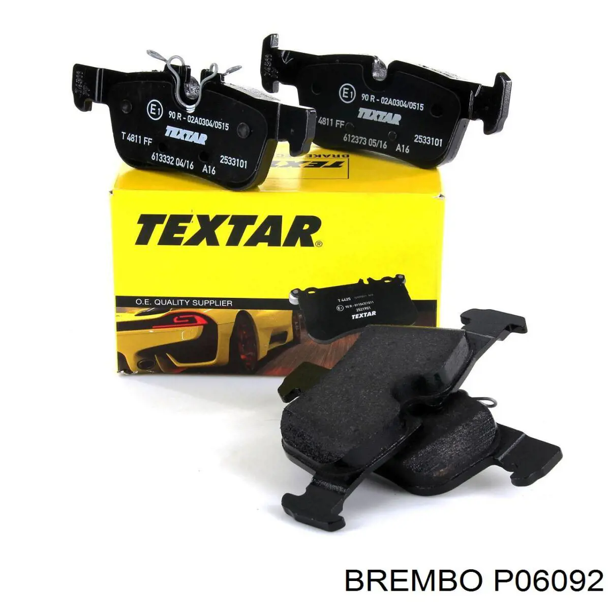 Передні тормозні колодки P06092 Brembo