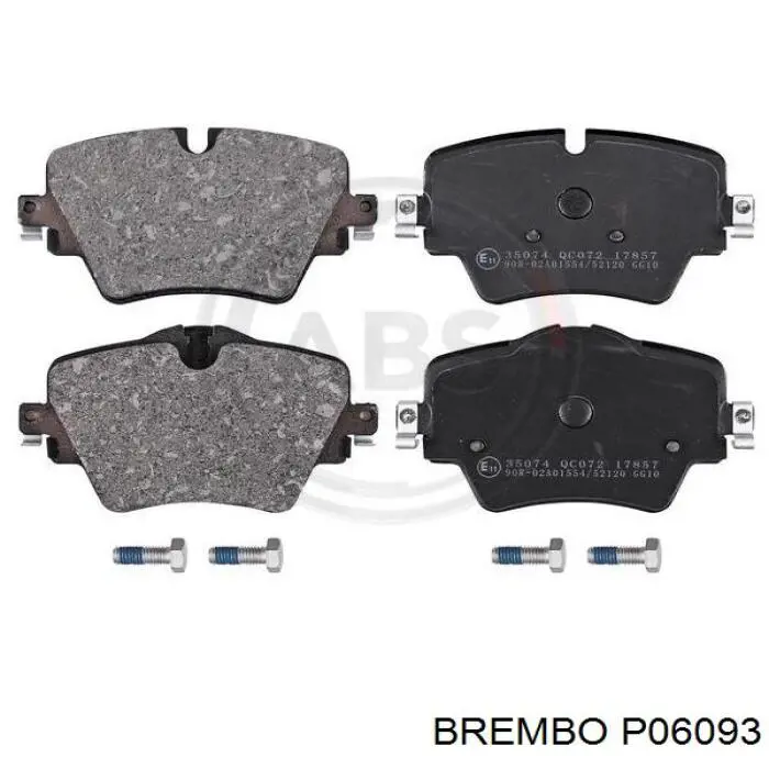 Тормозні колодки Brembo P06093