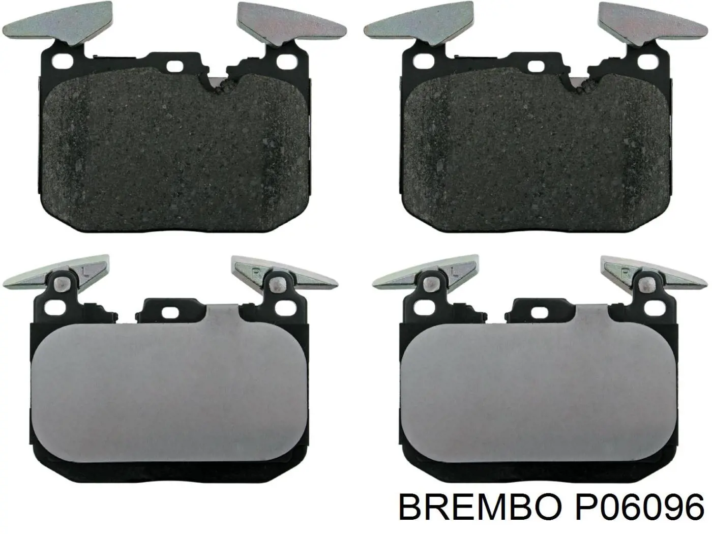 Колодки гальмівні передні, дискові P06096 Brembo