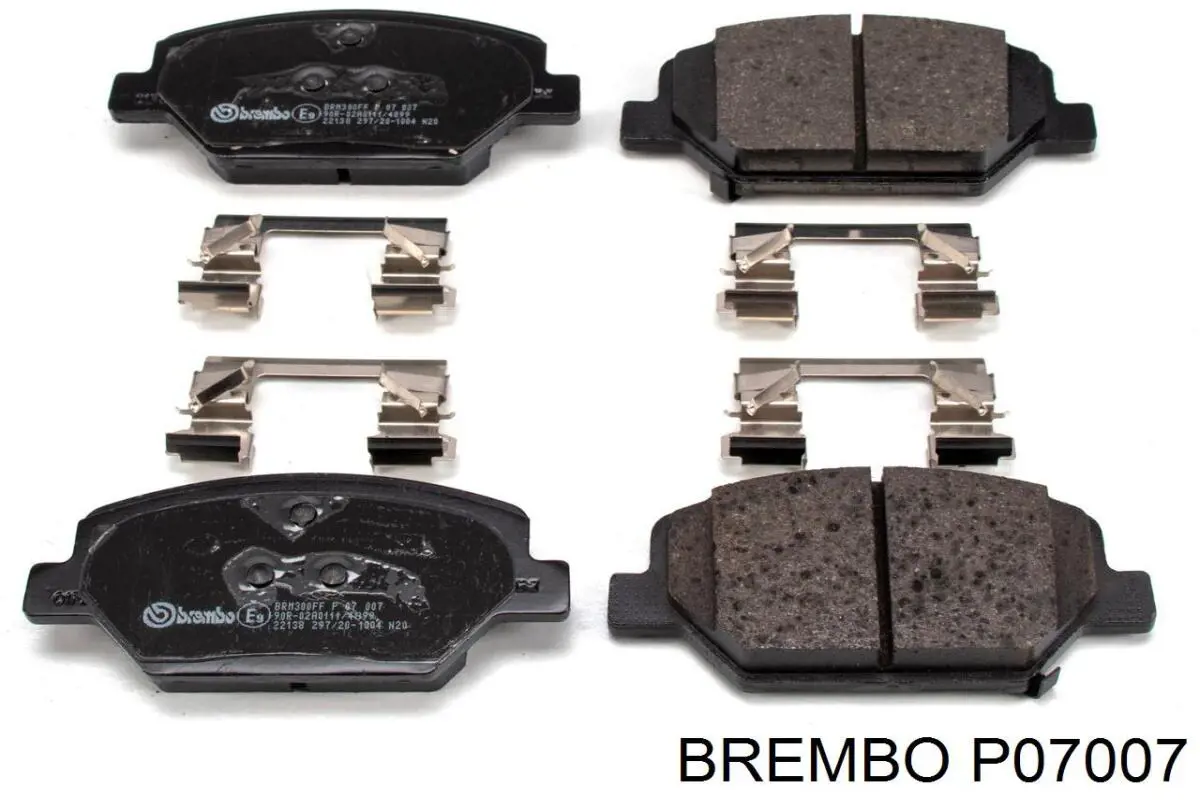Гальмівні колодки Brembo P07007 ціна, від 62.44 USD