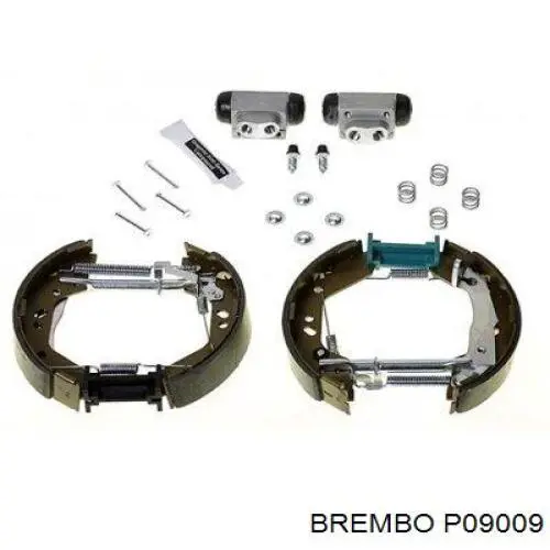 Колодки гальмівні передні, дискові P09009 Brembo