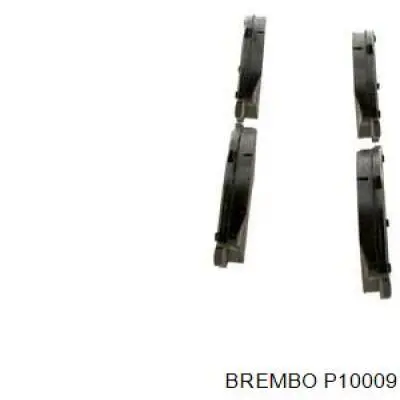 P10009 Brembo Передні гальмівні колодки