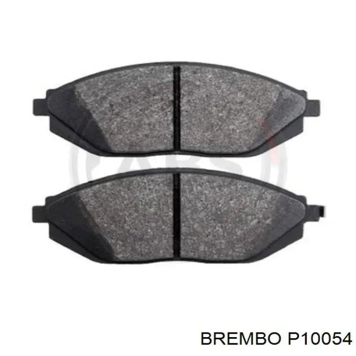 Купити P10054 Brembo Колодки гальмівні передні, дискові