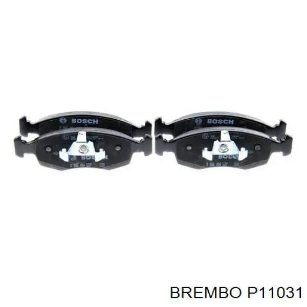 Передні тормозні колодки P11031 Brembo