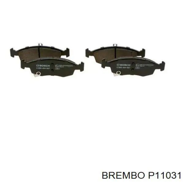 Тормозні колодки Brembo P11031