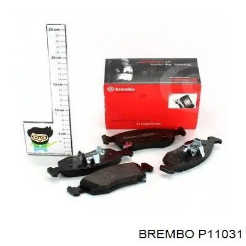 Гальмівні колодки Brembo P11031 ціна, від 33.73 USD