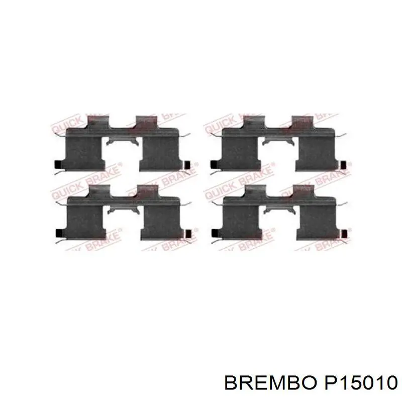 Задні дискові колодки Brembo P15010