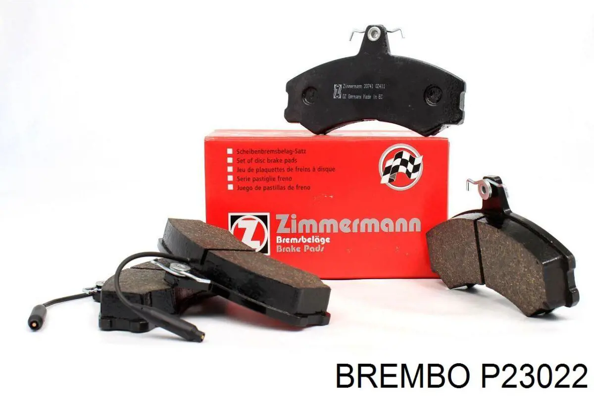 Купити P23022 Brembo Колодки гальмівні передні, дискові