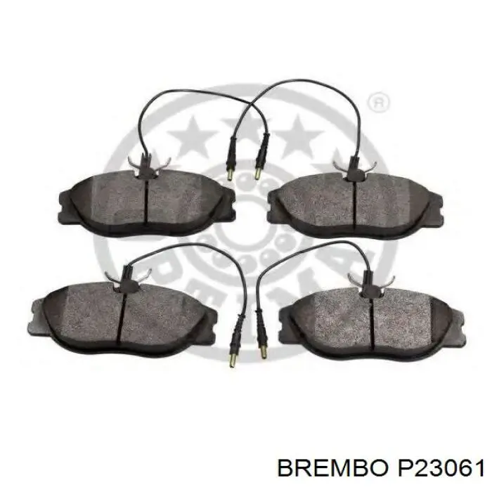 Гальмівні колодки Brembo P23061 ціна, від 16.91 USD