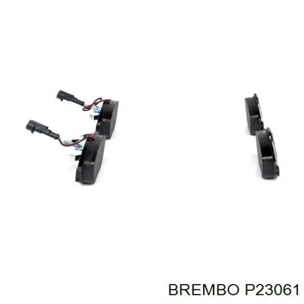 Купити P23061 Brembo Колодки гальмівні передні, дискові