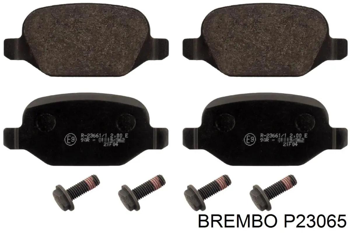 Задні гальмівні колодки P23065 Brembo