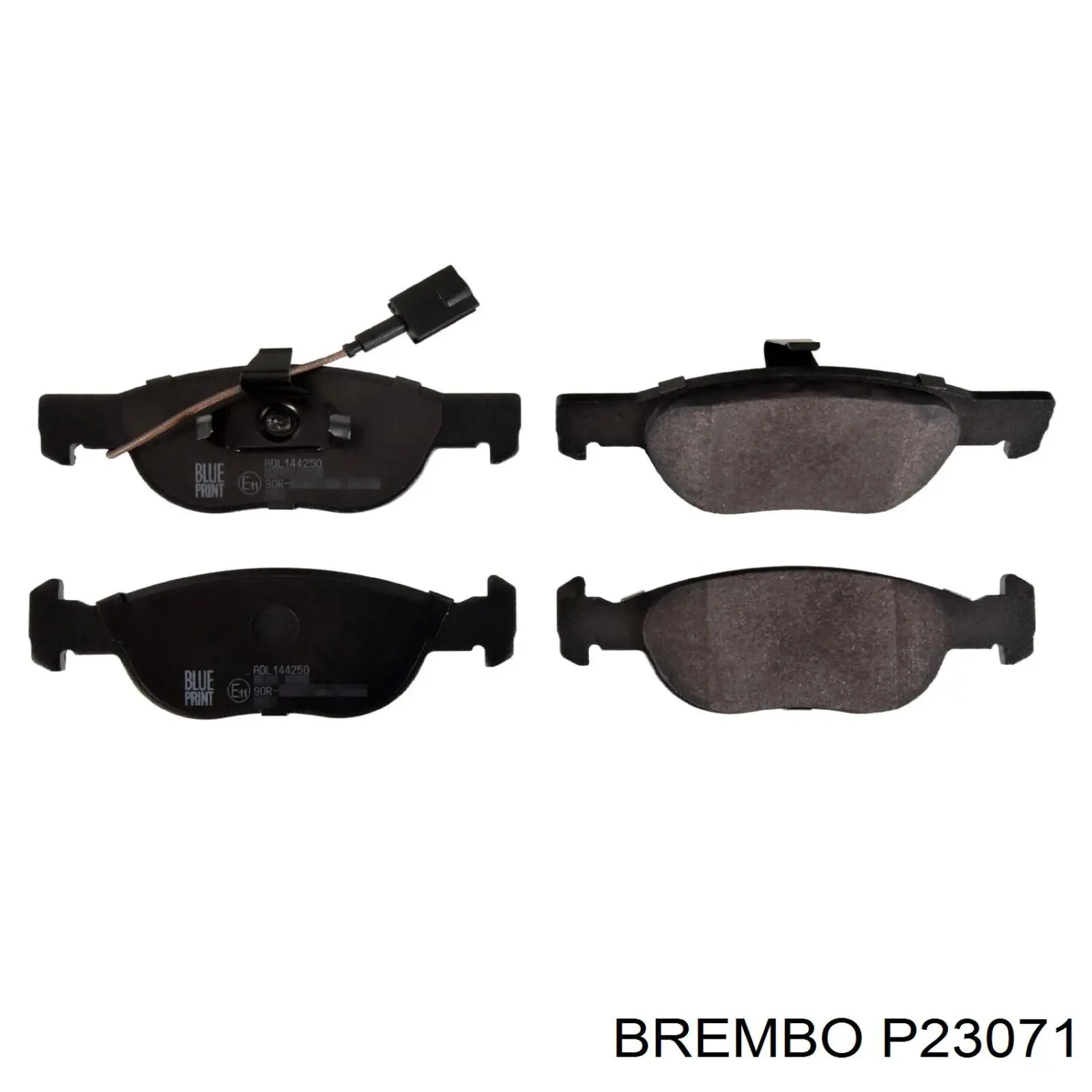 Гальмівні колодки Brembo P23071 ціна, від 27.24 USD